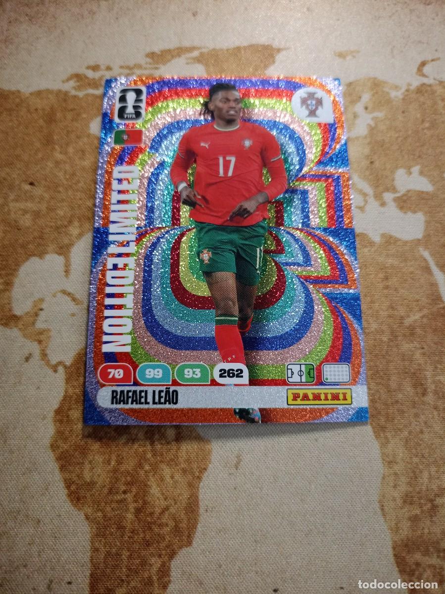 Cromos de f&uacute;tbol: Limited Edition RAFAEL LEAO Adrenalyn WORLD cup 2026