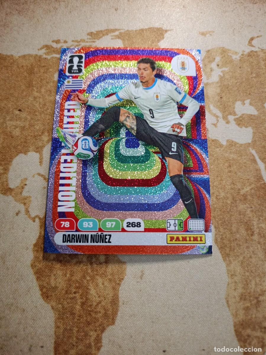 Cromos de f&uacute;tbol: Limited Edition DARWIN N&Uacute;&Ntilde;EZ Adrenalyn WORLD cup 2026