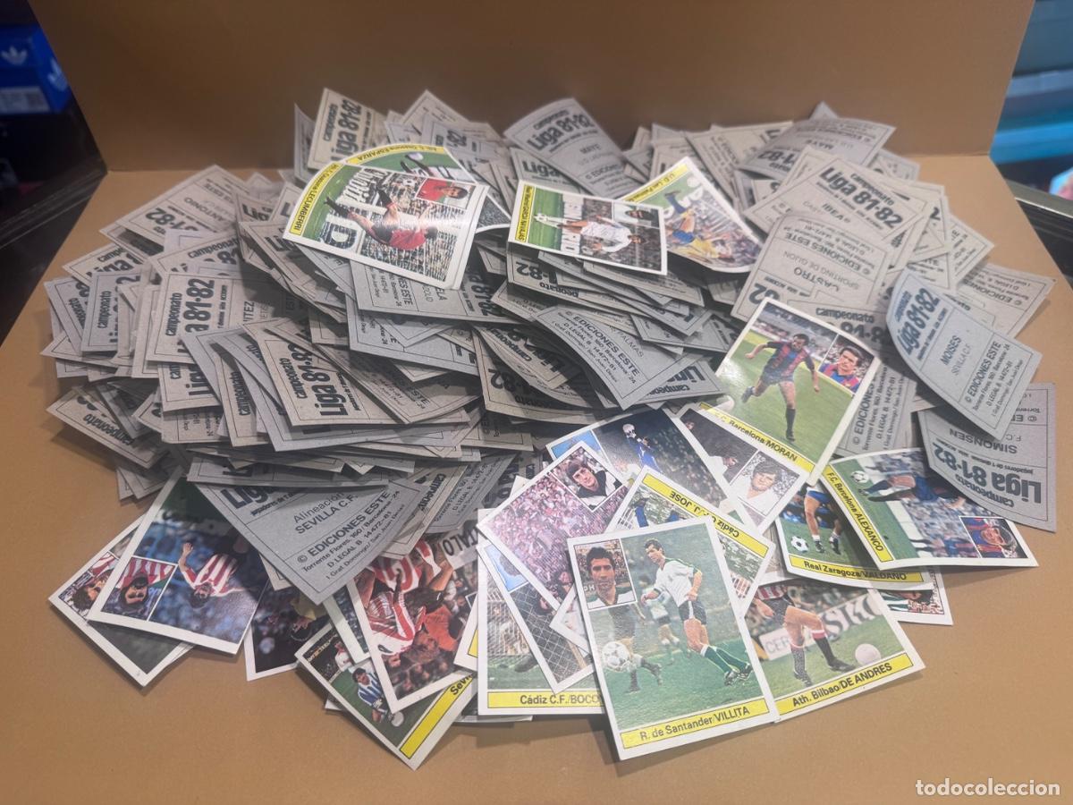 Football Stickers: CROMOS FUTBOL CAMPEONATO LIGA 81-82 LOTE 540 CROMOS EDICIONES ESTE -NUNCA PEGADOS(G)
