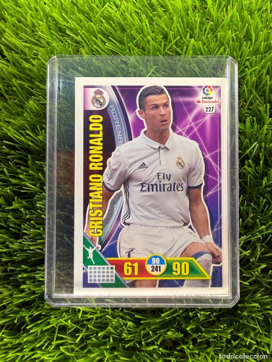 Cromos de f&uacute;tbol: N&ordm; 227 Cristiano Ronaldo Real Madrid CF Adrenalyn XL 16 17