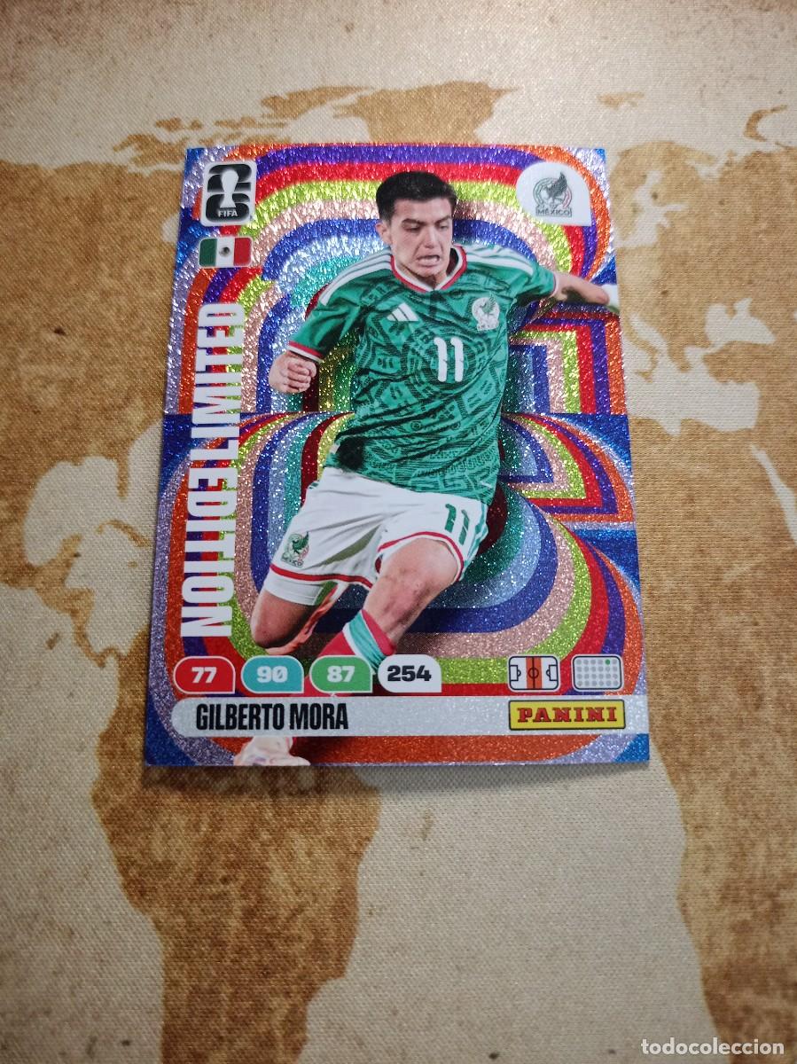 Cromos de f&uacute;tbol: Limited Edition GILBERTO MORA Adrenalyn WORLD cup 2026