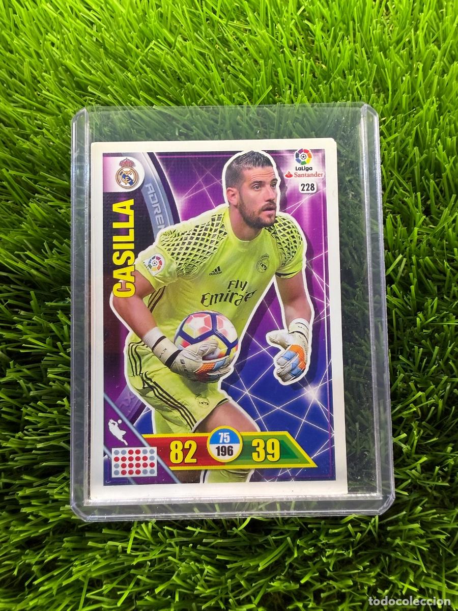 Figurine di Calcio: N&ordm; 228 Casilla Real Madrid CF Adrenalyn XL 16 17