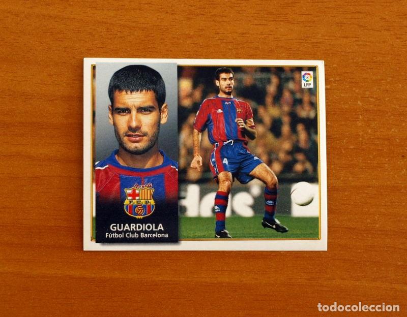 Figurine di Calcio: Barcelona - Guardiola - Ediciones Este Liga 1998-1999, 98-99 - Nunca Pegado