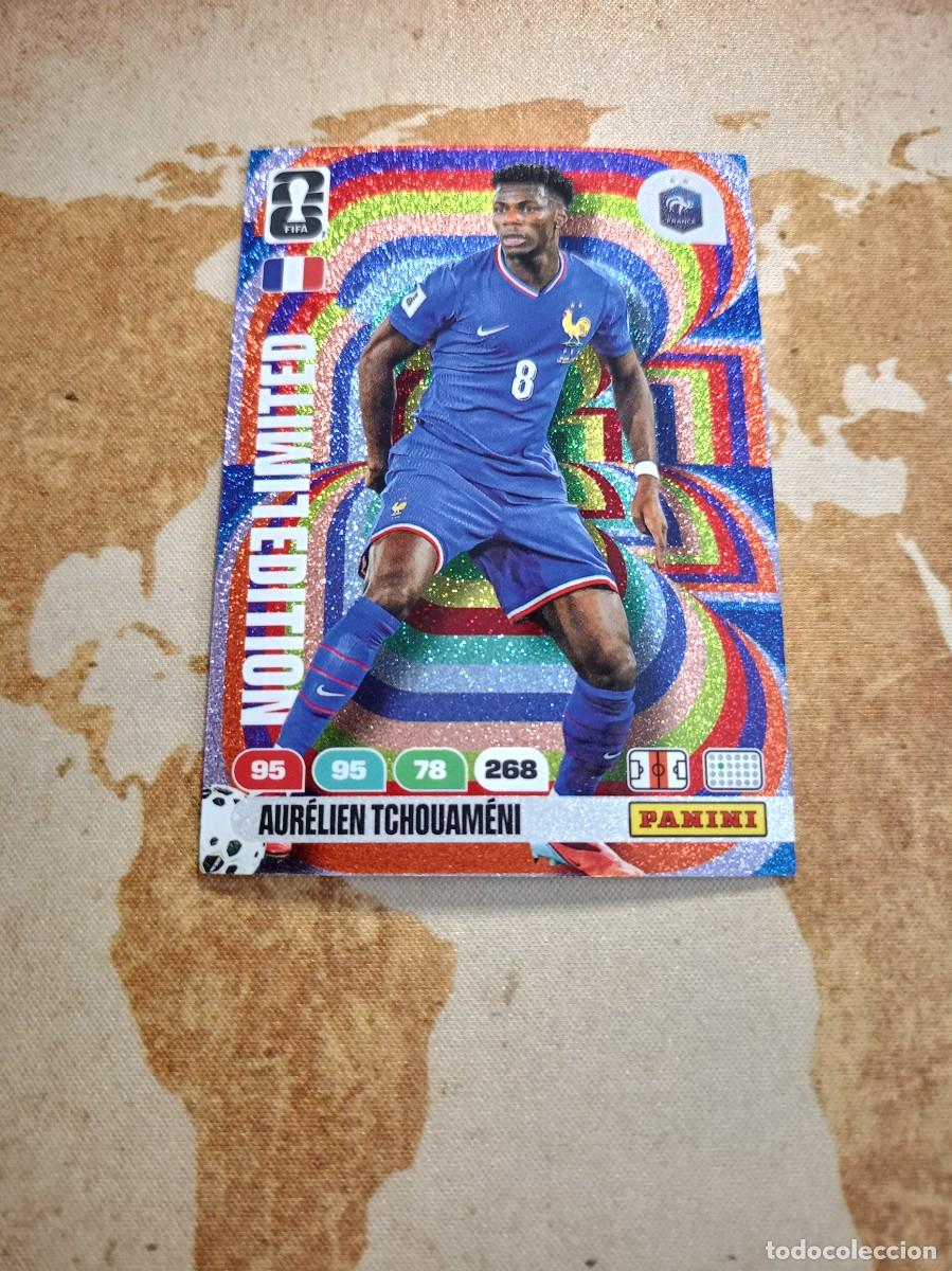 Cromos de Futebol: Limited Edition AURELIEN TCHOUAMENI Adrenalyn WORLD cup 2026