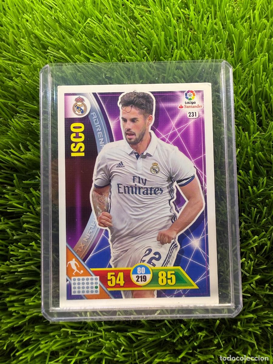 Cromos de f&uacute;tbol: N&ordm; 231 Isco Real Madrid CF Adrenalyn XL 16 17