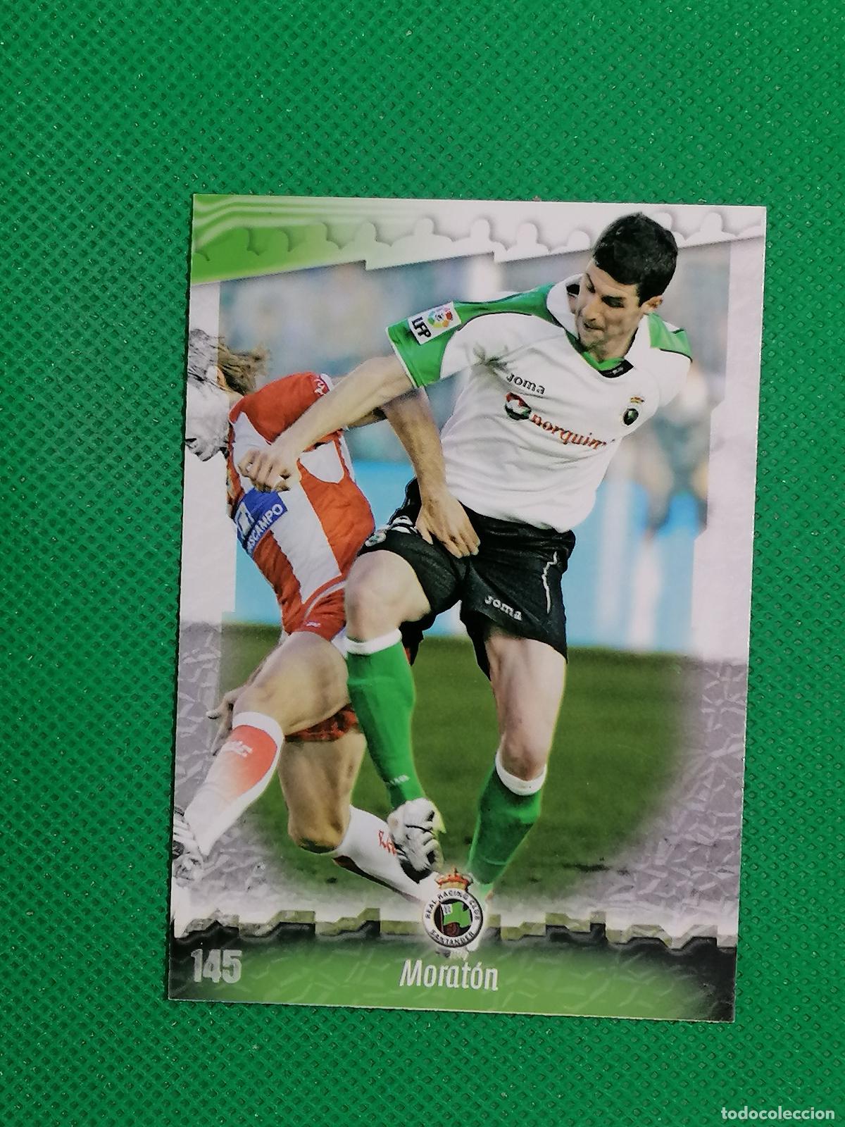 Cromos de Futebol: 145 MORATON RACING SANTANDER ⚽ MUNDICROMO LAS FICHAS DE LA LIGA 08 09 2008 2009 ⚽