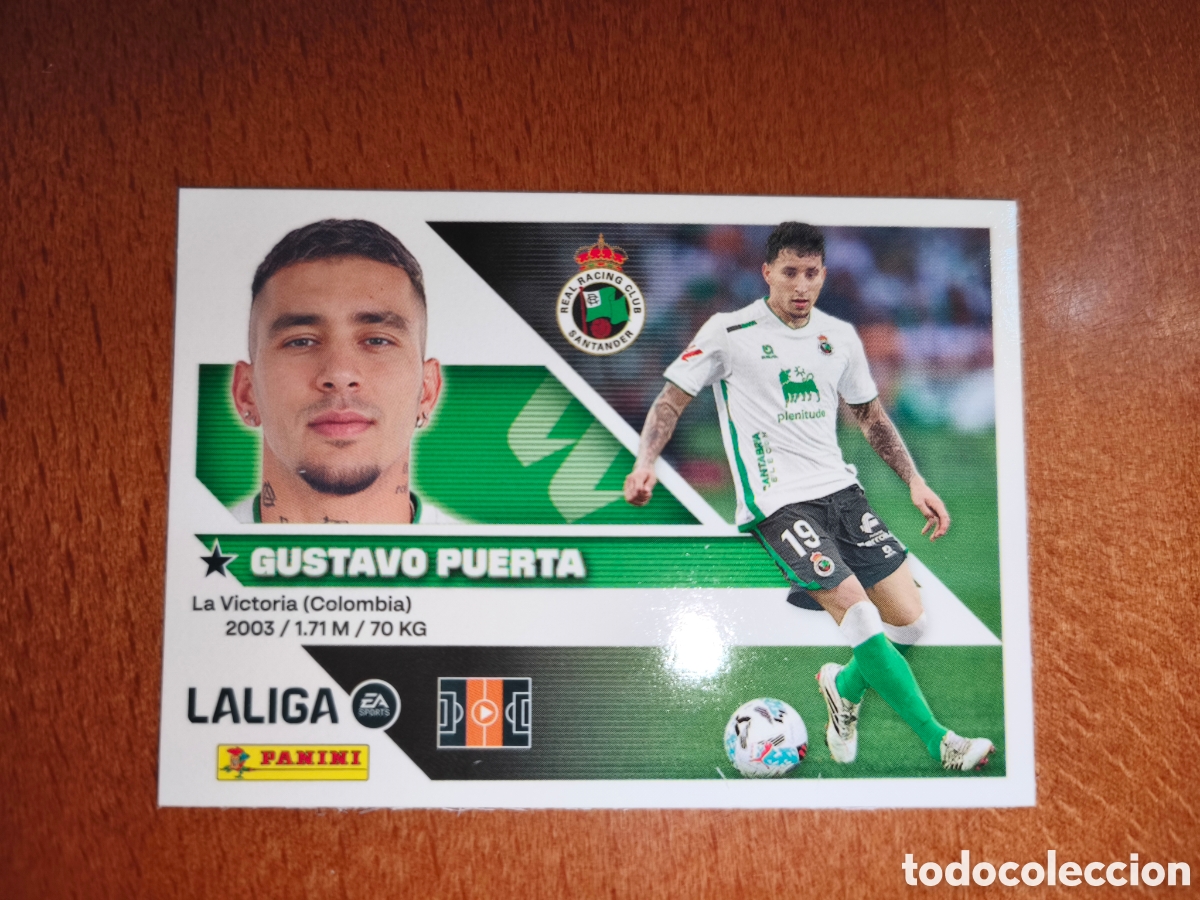 Cromos de Futebol: Gustavo Puerta n&deg;12 liga este 26/27 Racing