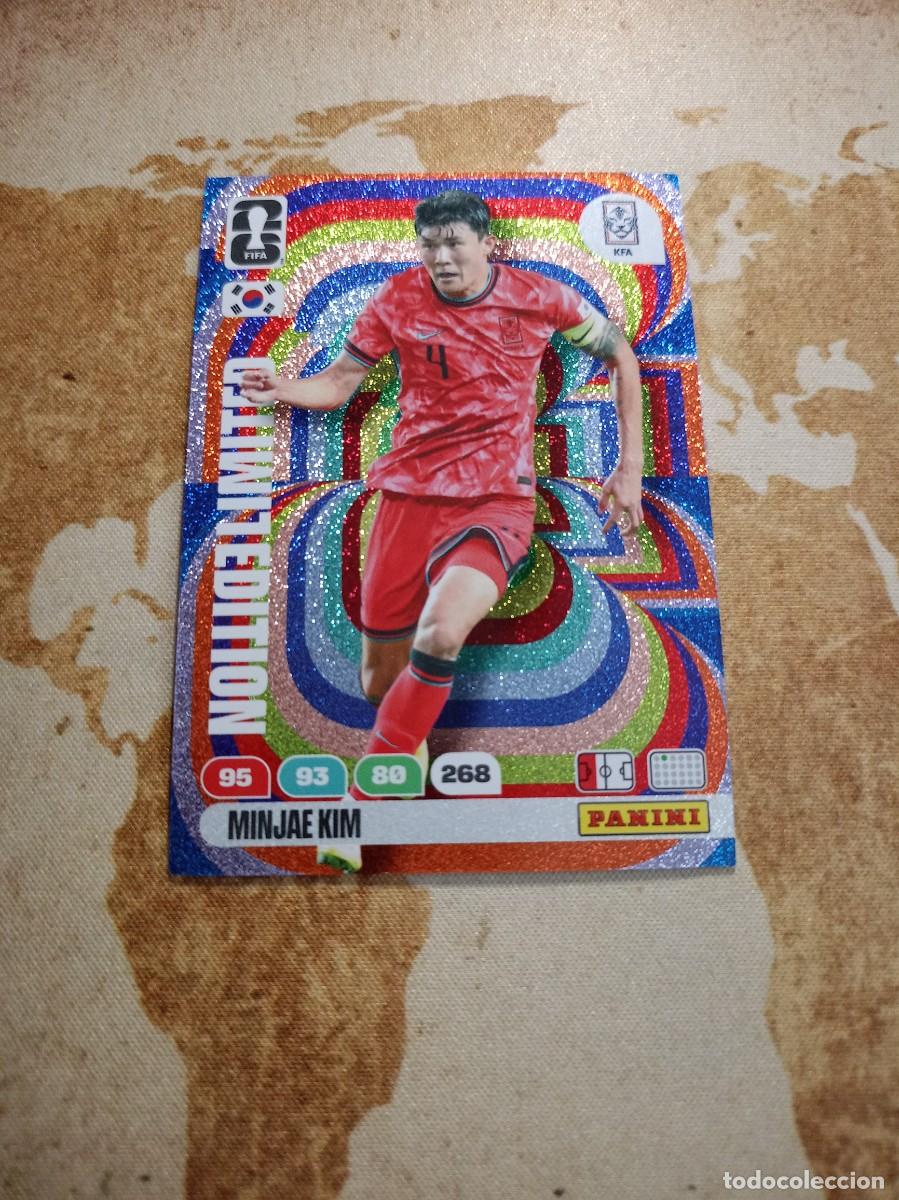 Cromos de Futebol: Limited Edition MINJAE KIM Adrenalyn WORLD cup 2026