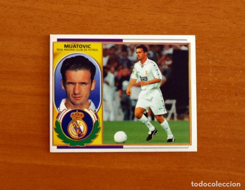 Cromos de f&uacute;tbol: Real Madrid - Mijatovic - Versi&oacute;n - Ediciones Este Liga 1996-1997, 96-97 - Nunca Pegado