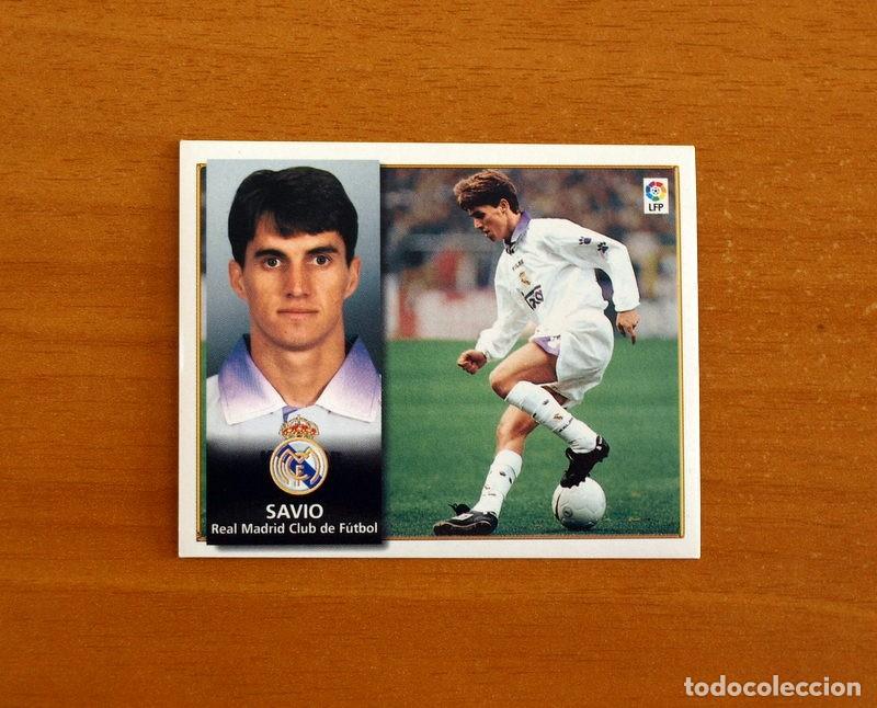 Cromos de f&uacute;tbol: Real Madrid - Savio - Ediciones Este Liga 1998-1999, 98-99 - Nunca Pegado