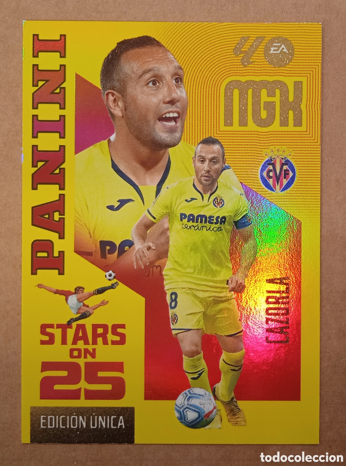 Cromos de Futebol: SANTI CAZORLA VILLARREAL STARS ON 45 PANINI MEGACRACKS 438
