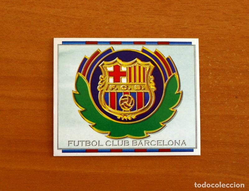 Cromos de f&uacute;tbol: F&uacute;tbol Club Barcelona - Escudo - Ediciones Este Liga 1996-1997, 96-97 - Nunca Pegado