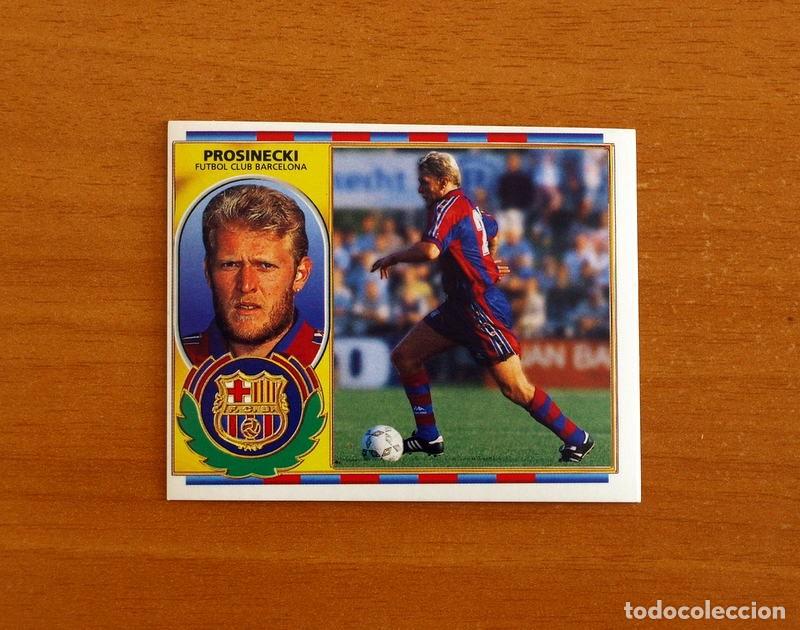 Cromos de f&uacute;tbol: F&uacute;tbol Club Barcelona - Prosinecki - Ediciones Este Liga 1996-1997, 96-97 - Nunca Pegado