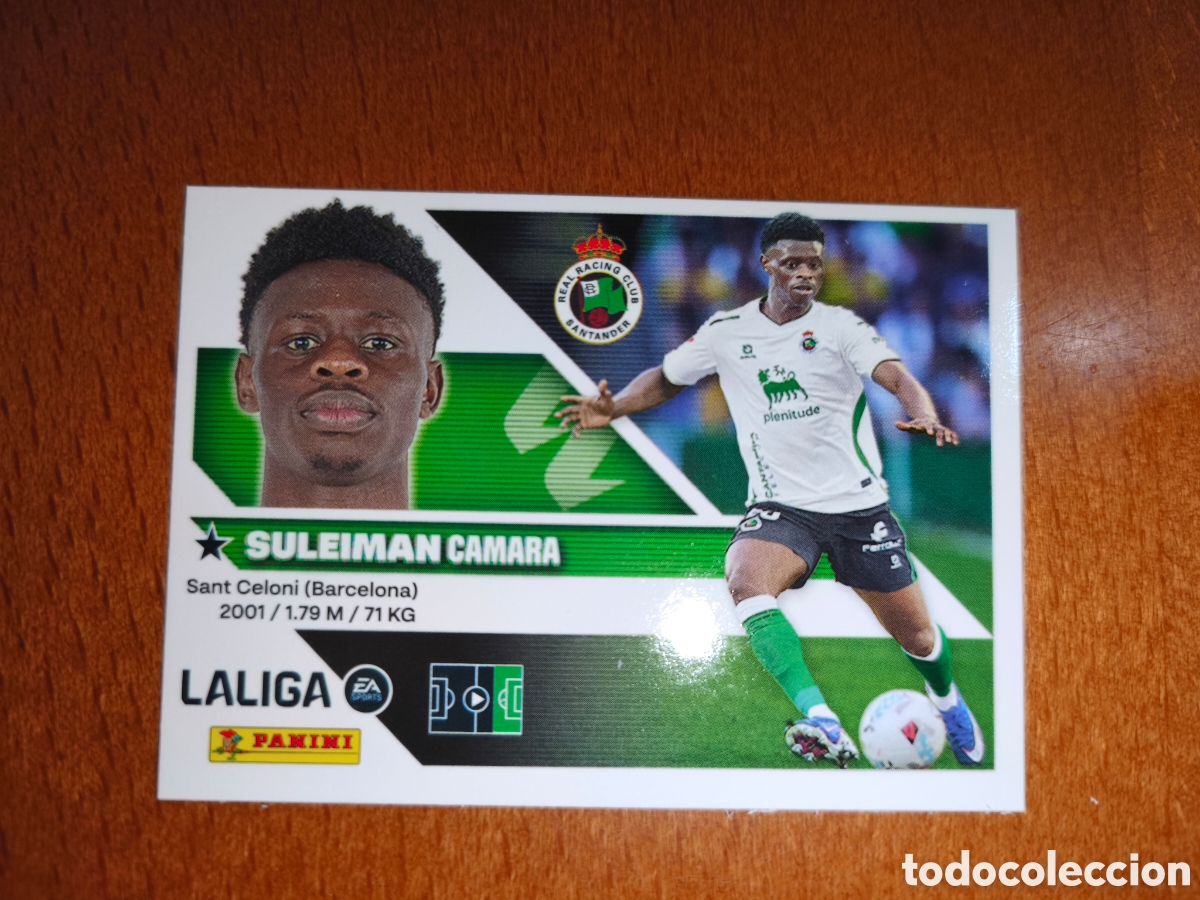 Cromos de f&uacute;tbol: Suleiman n&deg;15 liga este 26/27 Racing