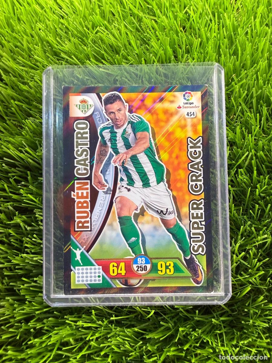 Cromos de f&uacute;tbol: N&ordm; 454 Rub&eacute;n Castrp S&uacute;per Crack Real Betis Adrenalyn XL 16 17