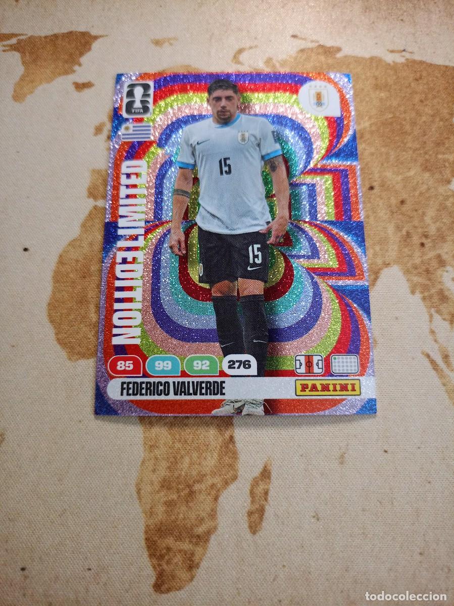 Cromos de f&uacute;tbol: Limited Edition FEDERICO VALVERDE Adrenalyn WORLD cup 2026