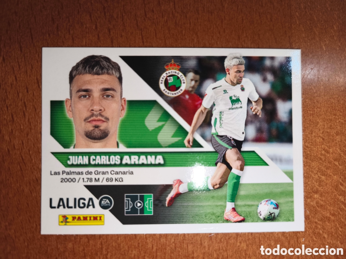 Cromos de f&uacute;tbol: Arana n&deg;19 liga este 26/27 Racing