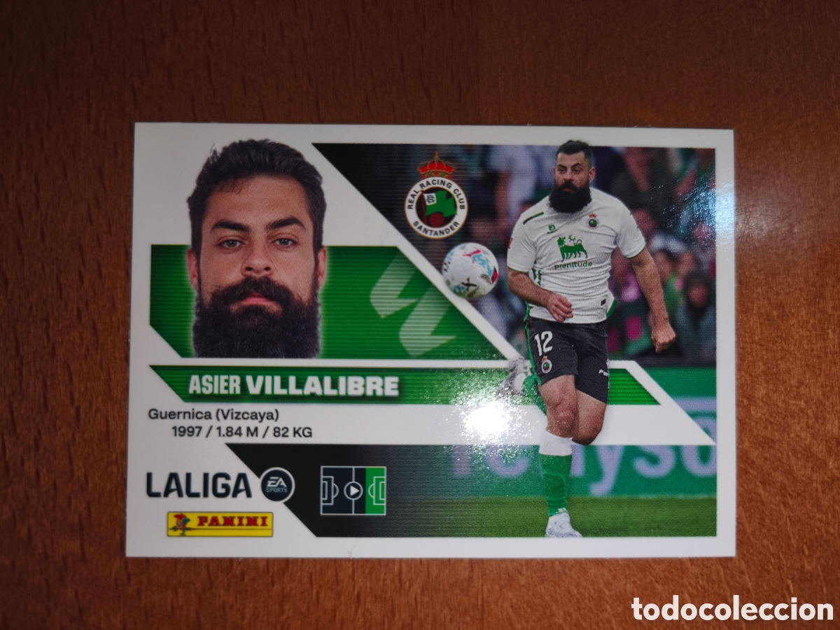 Cromos de f&uacute;tbol: Villalibre n&deg;20 liga este 26/27 Racing