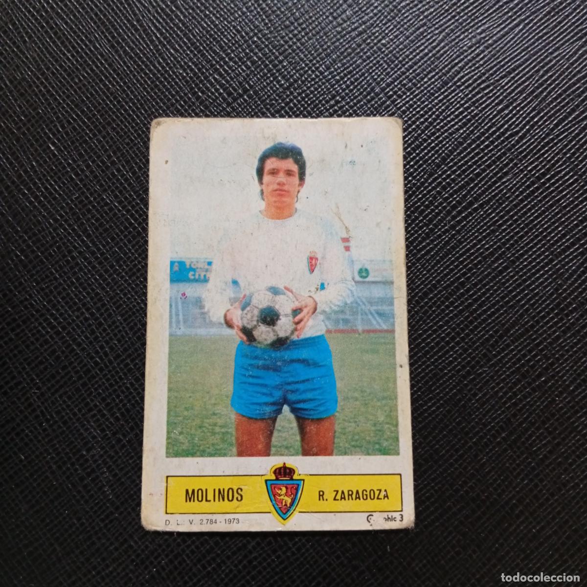 Cromos de f&uacute;tbol: MOLINOS ZARAGOZA ESTE 1973 1974 CROMO FUTBOL LIGA 73 74 - DESPEGADO - A205 PG41