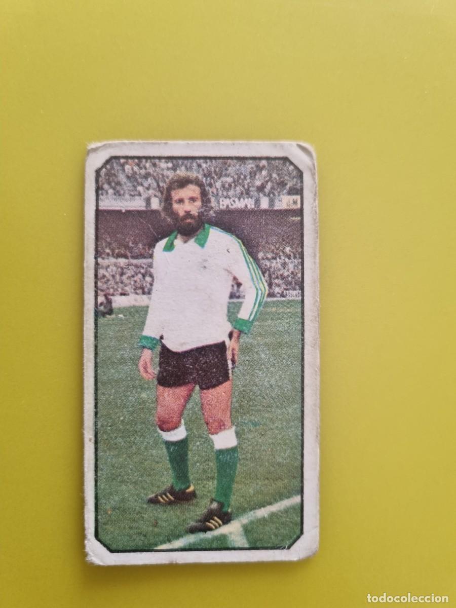 Fu&szlig;ball-Sticker: CROMO FUTBOL LIGA ESTE 77 78 1977 1978 QUINITO RACING DE SANTANDER DESPEGADO AR926