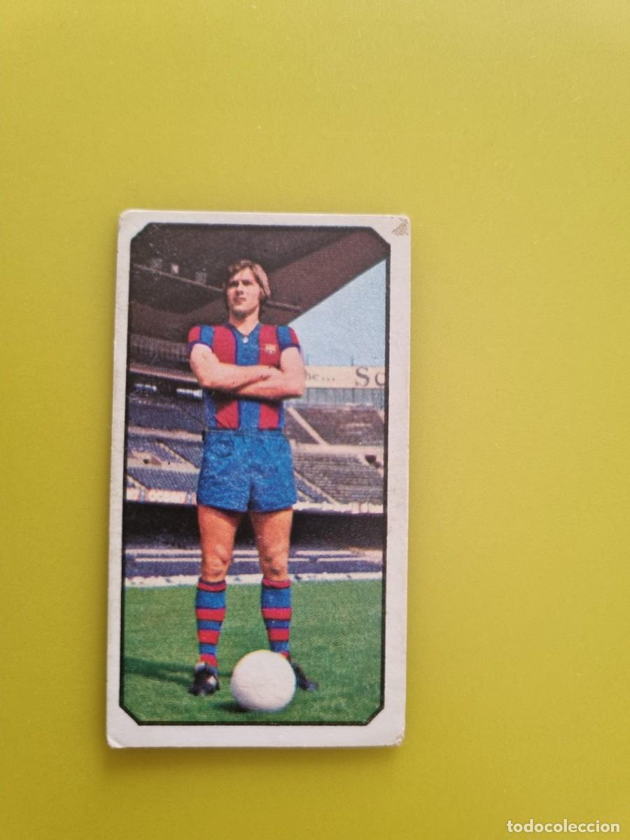 Cromos de f&uacute;tbol: CROMO FUTBOL LIGA ESTE 77 78 1977 1978 NUNCA PEGADO SIN PEGAR MIGUELI FC BARCELONA AR926 LEER