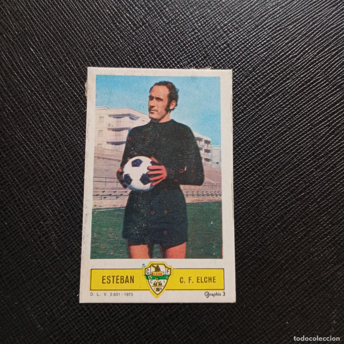 Cromos de f&uacute;tbol: ESTEBAN ELCHE ESTE 1973 1974 CROMO FUTBOL LIGA 73 74 - DESPEGADO - A205 PG44