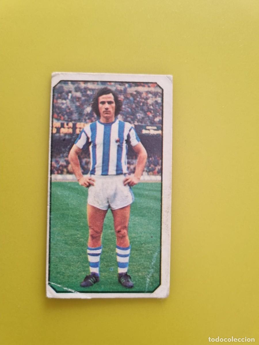 Cromos de f&uacute;tbol: CROMO FUTBOL LIGA ESTE 77 78 1977 1978 NUNCA PEGADO SIN PEGAR OLAIZOLA REAL SOCIEDAD AR926 LEER