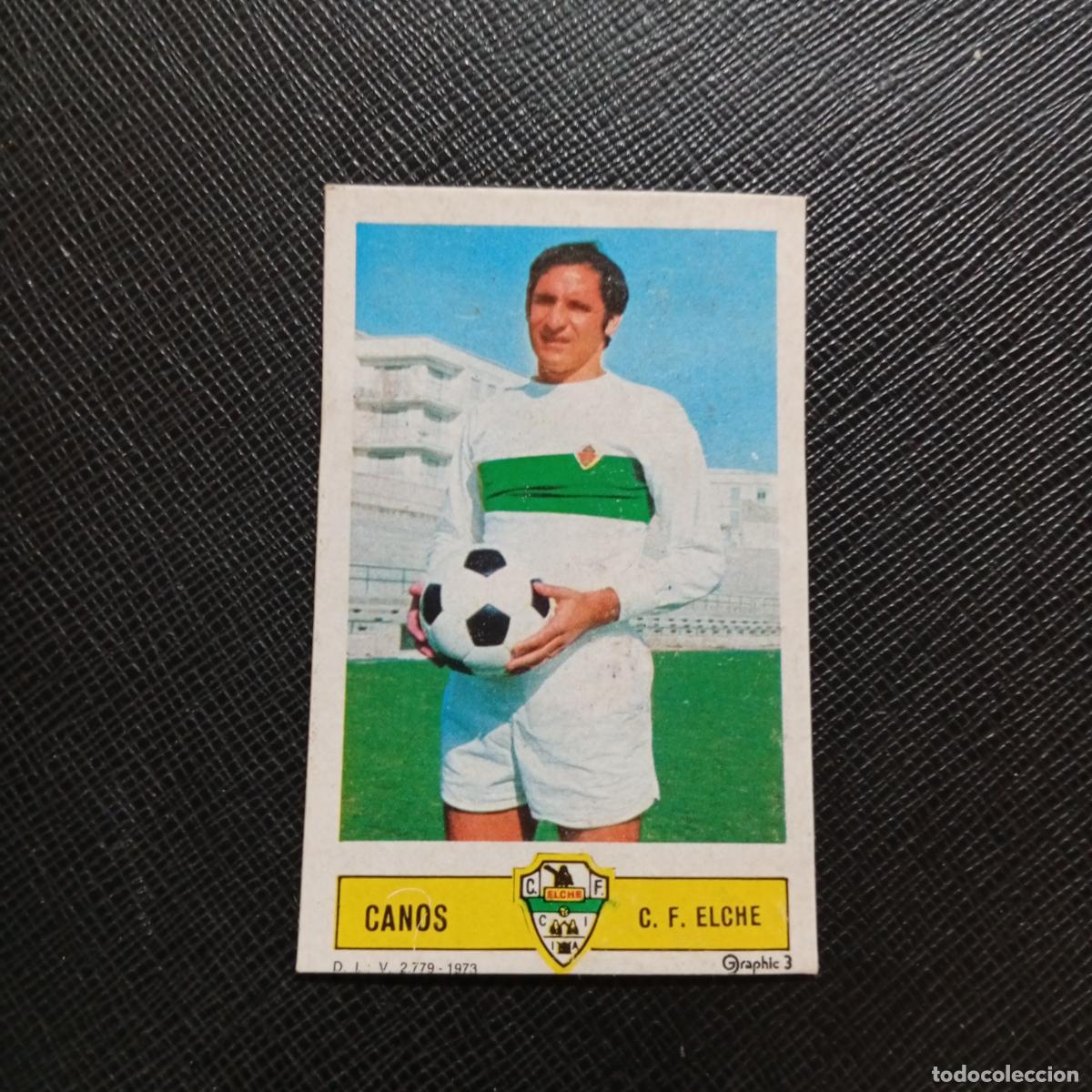 Cromos de f&uacute;tbol: CANOS ELCHE ESTE 1973 1974 CROMO FUTBOL LIGA 73 74 - DESPEGADO - A205 PG45