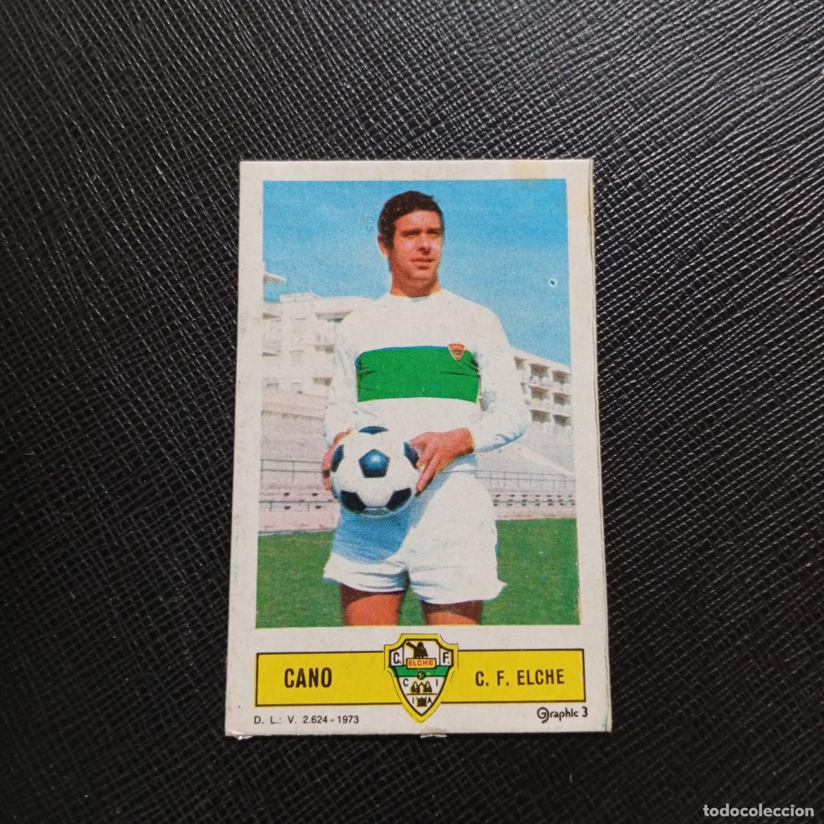 Cromos de f&uacute;tbol: CANO ELCHE ESTE 1973 1974 CROMO FUTBOL LIGA 73 74 - DESPEGADO - A205 PG45