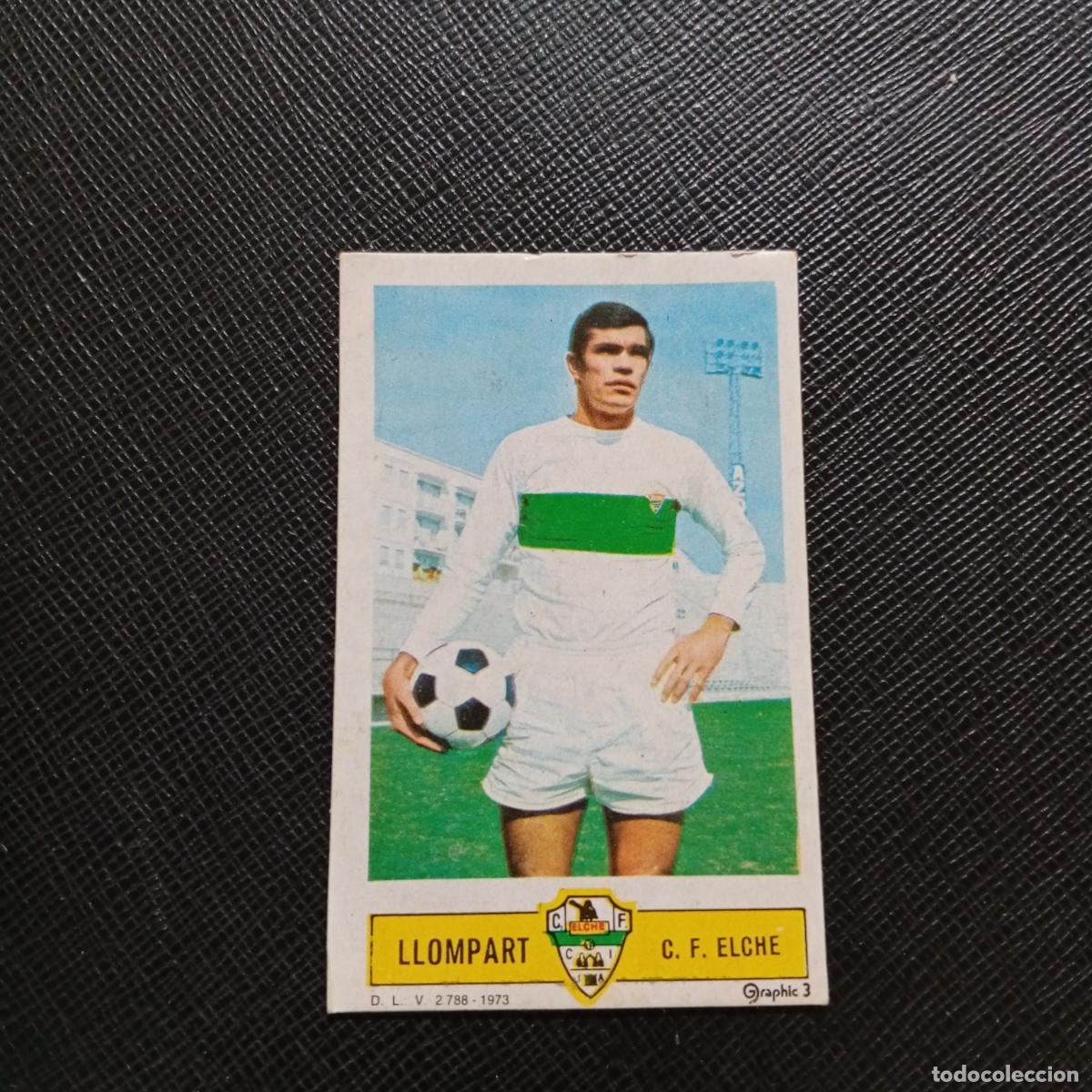 Cromos de f&uacute;tbol: LLOMPART ELCHE ESTE 1973 1974 CROMO FUTBOL LIGA 73 74 - DESPEGADO - A205 PG45