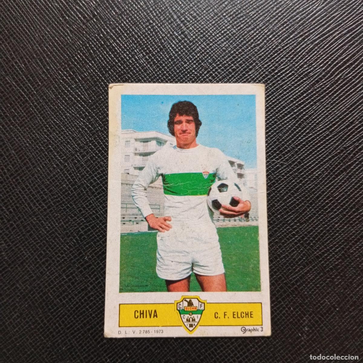 Cromos de f&uacute;tbol: CHIVA ELCHE ESTE 1973 1974 CROMO FUTBOL LIGA 73 74 - DESPEGADO - A205 PG45