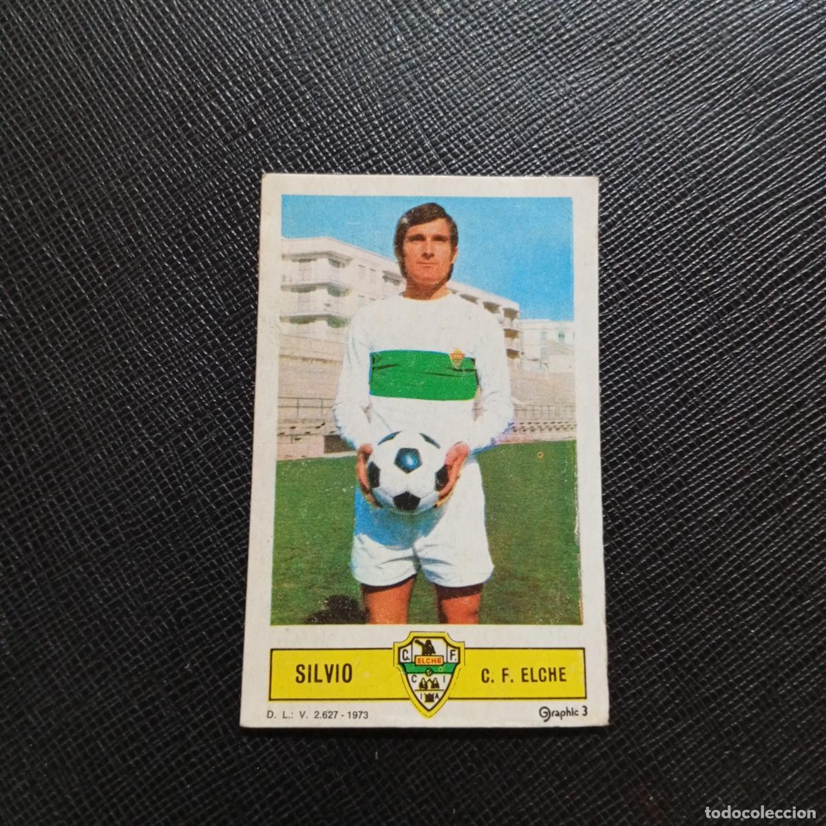 Cromos de f&uacute;tbol: SILVIO ELCHE ESTE 1973 1974 CROMO FUTBOL LIGA 73 74 - DESPEGADO - A205 PG46