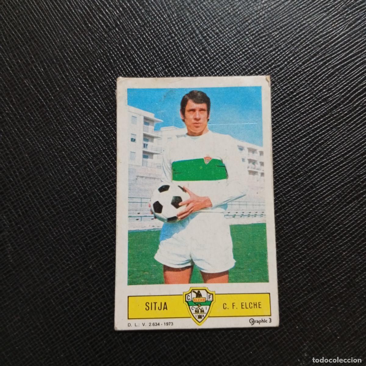 Cromos de f&uacute;tbol: SITJA ELCHE ESTE 1973 1974 CROMO FUTBOL LIGA 73 74 - DESPEGADO - A205 PG54