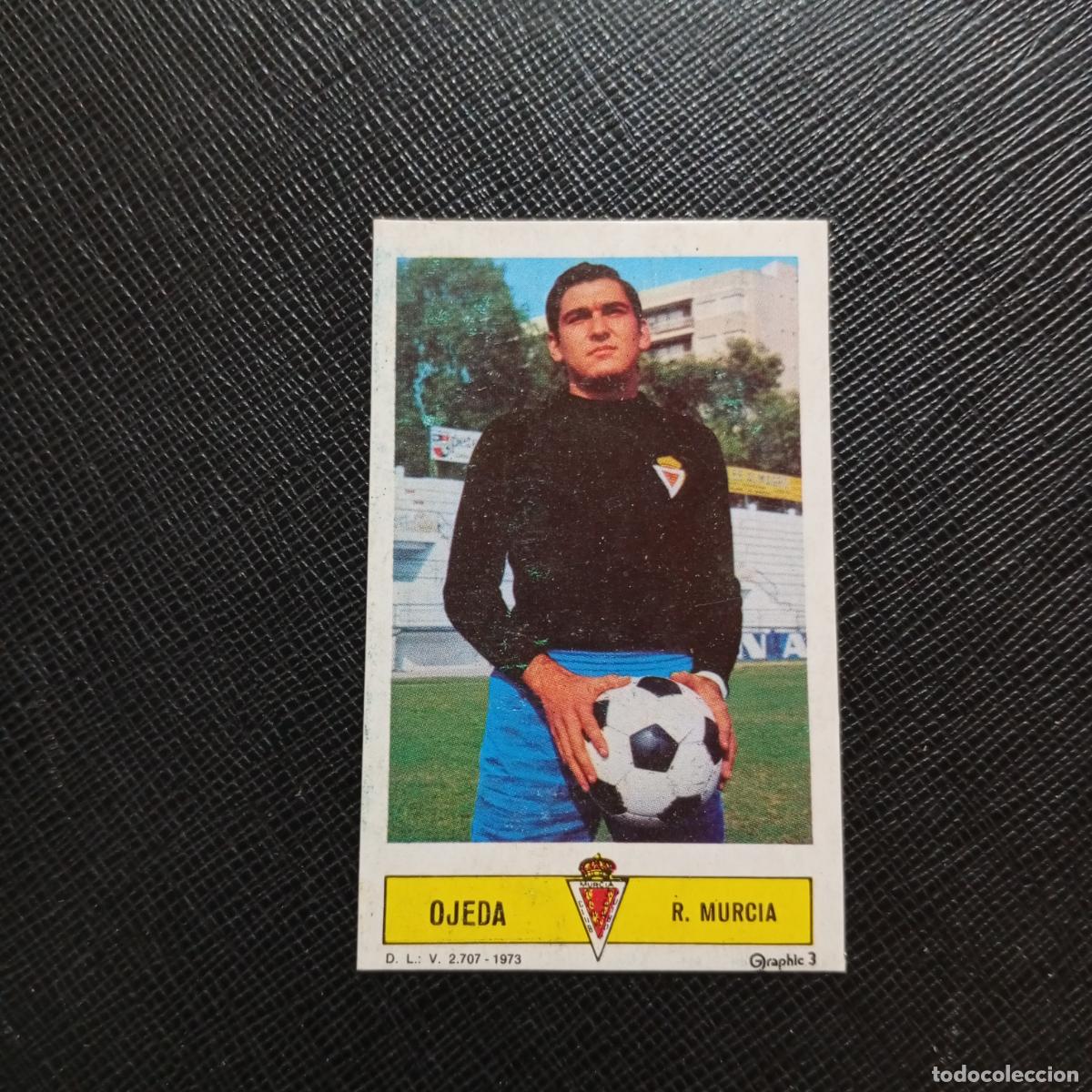 Cromos de f&uacute;tbol: OJEDA MURCIA ESTE 1973 1974 CROMO FUTBOL LIGA 73 74 - DESPEGADO - A205 PG57