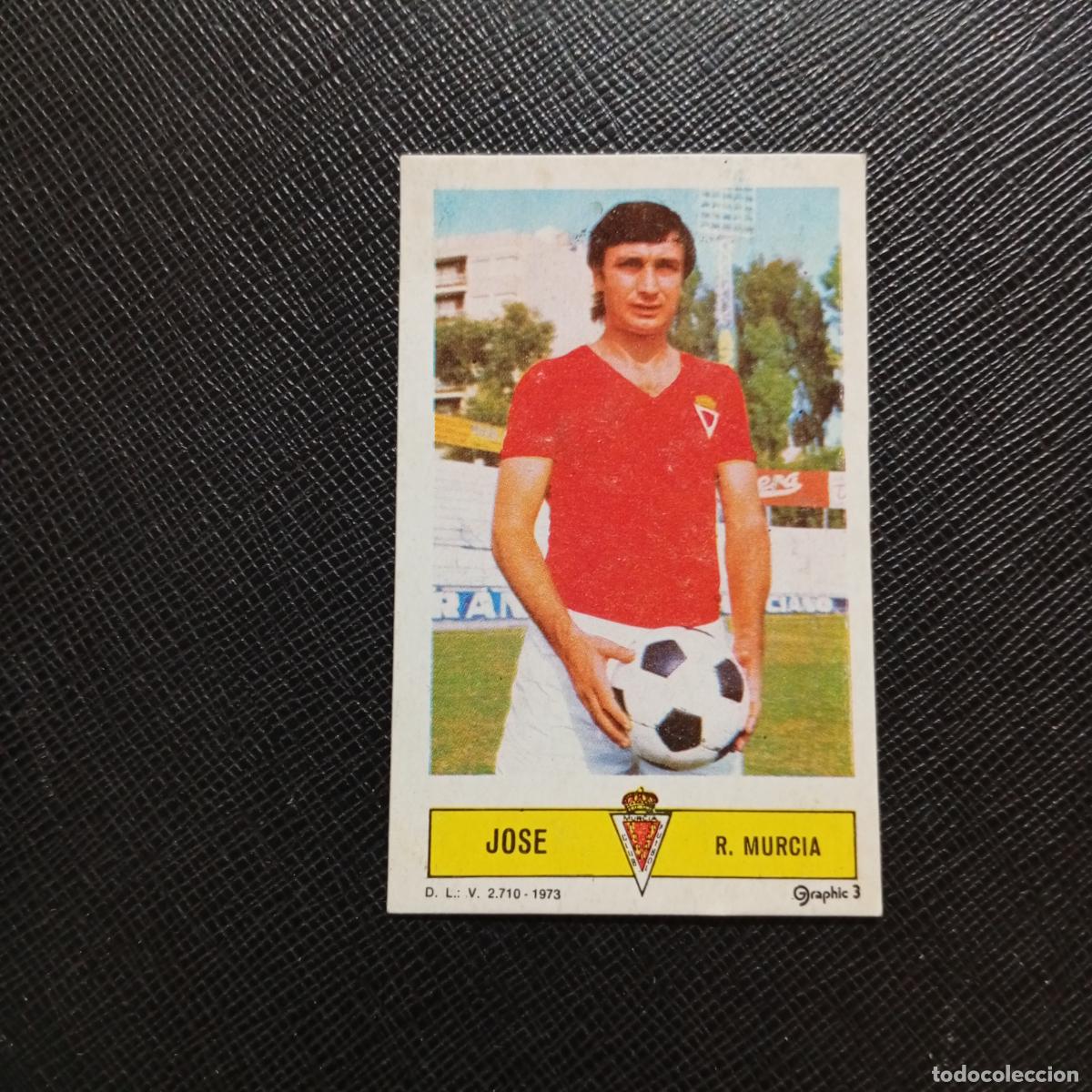 Cromos de f&uacute;tbol: JOSE MURCIA ESTE 1973 1974 CROMO FUTBOL LIGA 73 74 - DESPEGADO - A205 PG58