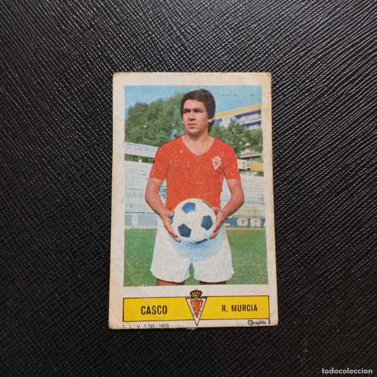 Cromos de f&uacute;tbol: CASCO MURCIA ESTE 1973 1974 CROMO FUTBOL LIGA 73 74 - DESPEGADO - A205 PG65