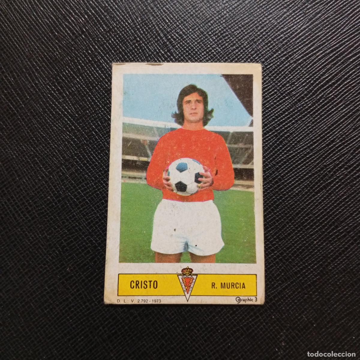 Cromos de f&uacute;tbol: CRISTO MURCIA ESTE 1973 1974 CROMO FUTBOL LIGA 73 74 - DESPEGADO - A210 PG154