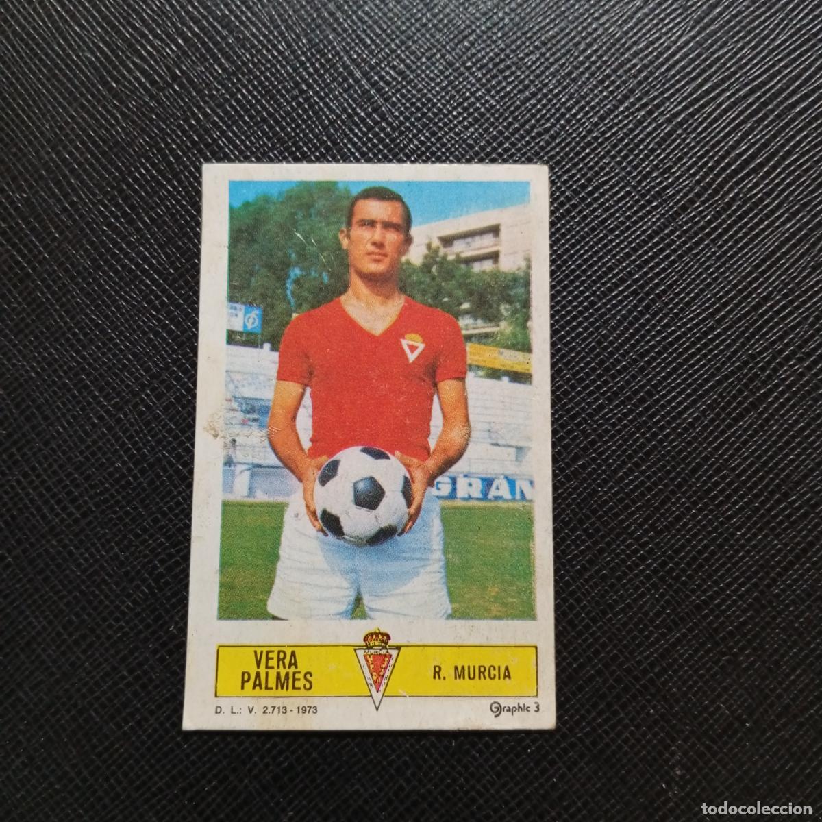 Cromos de f&uacute;tbol: VERA PALMES MURCIA ESTE 1973 1974 CROMO FUTBOL LIGA 73 74 - DESPEGADO - A210 PG163