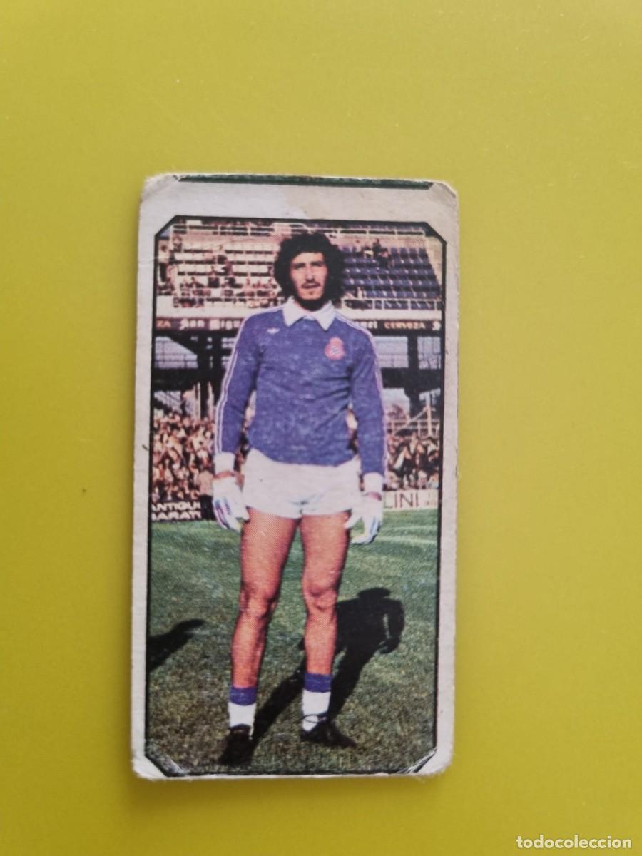 Cromos de f&uacute;tbol: CROMO FUTBOL LIGA ESTE 77 78 1977 1978 NUNCA PEGADO SIN PEGAR GATO FERN&Aacute;NDEZ RCD ESPA&Ntilde;OL AR926