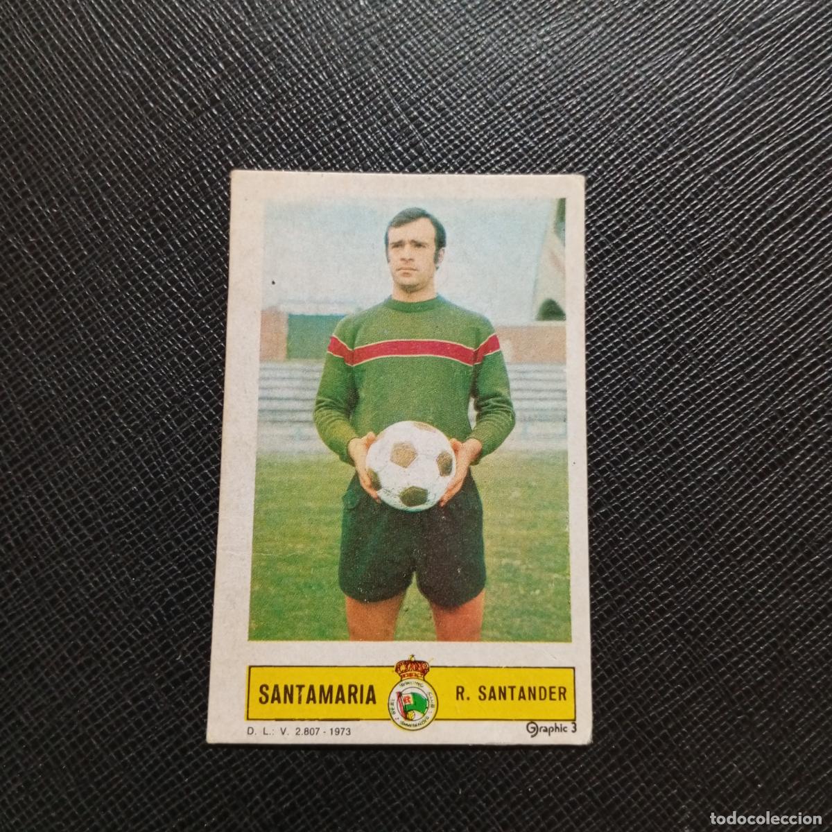 Cromos de f&uacute;tbol: SANTAMARIA RACING ESTE 1973 1974 CROMO FUTBOL LIGA 73 74 - DESPEGADO - A210 PG163