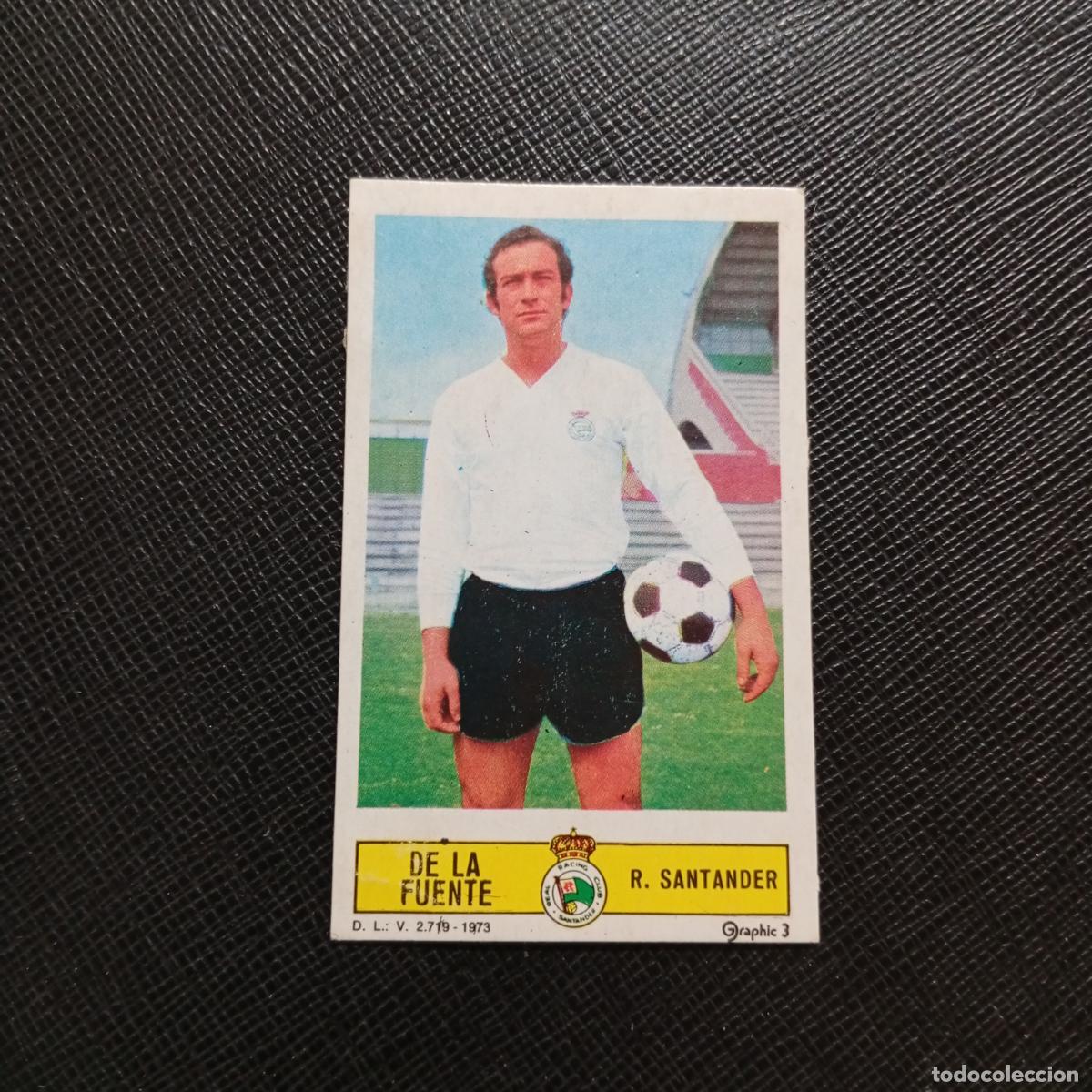 Cromos de f&uacute;tbol: DE LA FUENTE RACING ESTE 1973 1974 CROMO FUTBOL LIGA 73 74 - DESPEGADO - A210 PG163