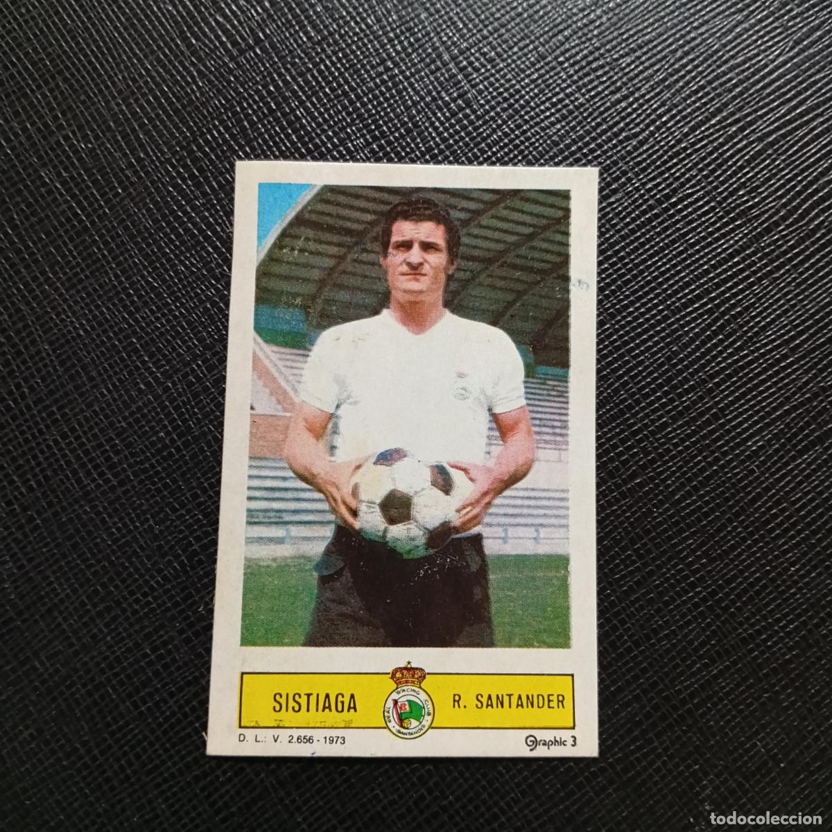 Football Stickers: SISTIAGA RACING ESTE 1973 1974 CROMO FUTBOL LIGA 73 74 - DESPEGADO - A210 PG10