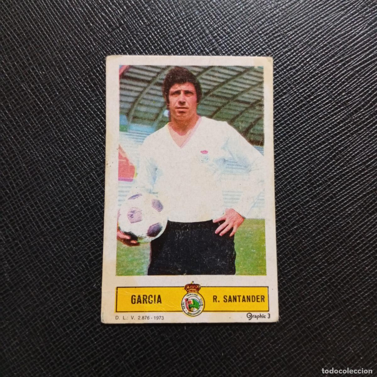 Football Stickers: GARCIA RACING SANTANDER ESTE 1973 1974 CROMO FUTBOL LIGA 73 74 - DESPEGADO - A210 PG10