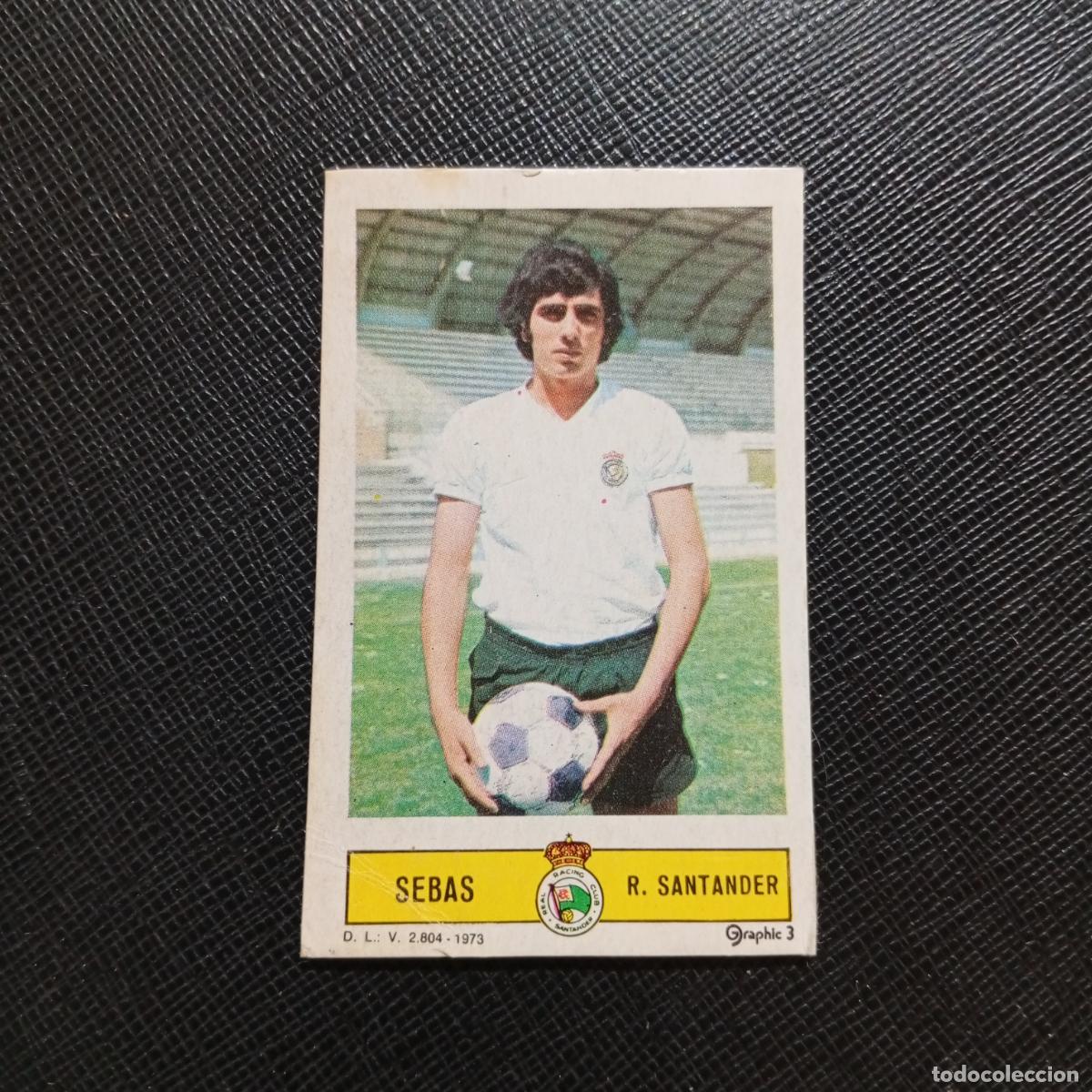 Cromos de f&uacute;tbol: SEBAS RACING SANTANDER ESTE 1973 1974 CROMO FUTBOL LIGA 73 74 - DESPEGADO - A210 PG10