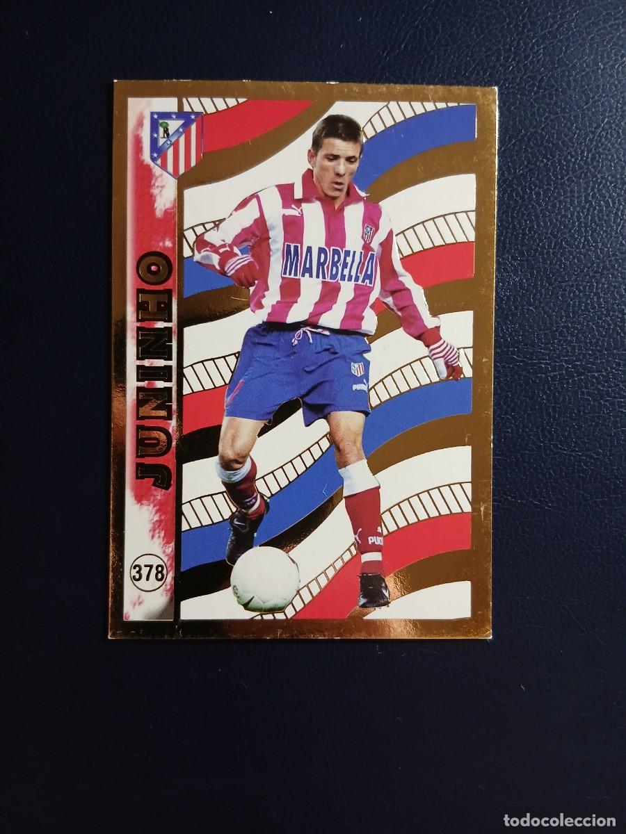 Cromos de f&uacute;tbol: 378 JUNINHO ATLETICO EL MEJOR 97/98 MUNDICROMO LIGA 1998 1999 98 99