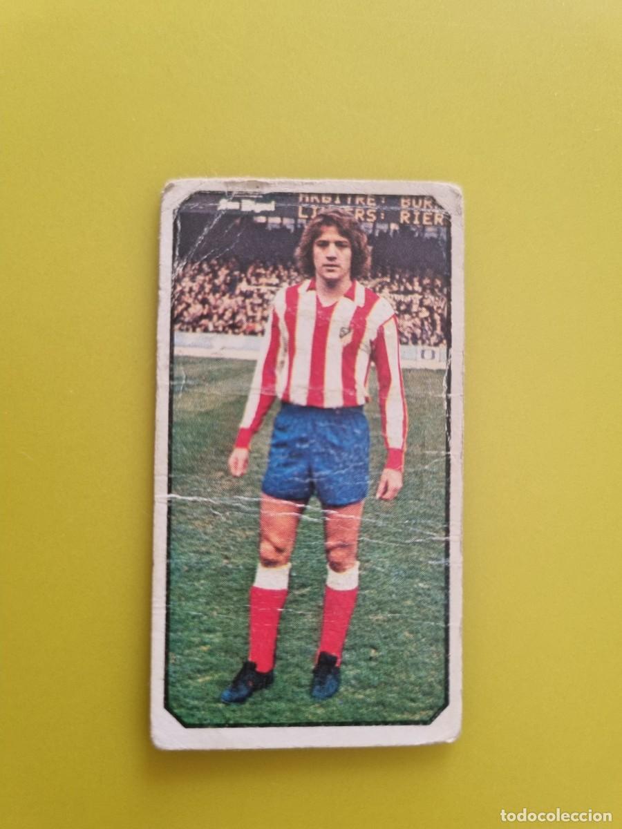 Cromos de f&uacute;tbol: CROMO FUTBOL LIGA ESTE 77 78 1977 1978 NUNCA PEGADO SIN PEGAR LEIVINHA AT DE MADRID AR926