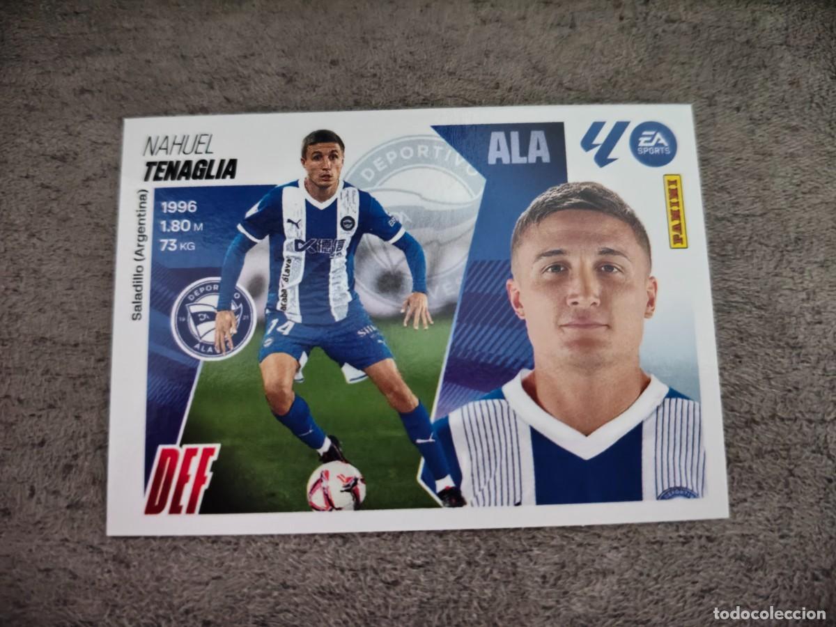 Cromos de f&uacute;tbol: Cromo 5 NAHUEL TENAGLIA D. ALAV&Eacute;S. Colecci&oacute;n LALIGA F&uacute;tbol 2025-2026 PANINI Nuevo