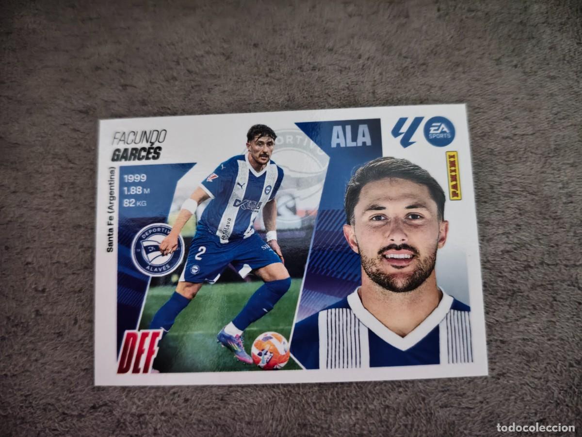 Cromos de f&uacute;tbol: Cromo 7 FACUNDO GARC&Eacute;S D. ALAV&Eacute;S. Colecci&oacute;n LALIGA F&uacute;tbol 2025-2026 PANINI Nuevo