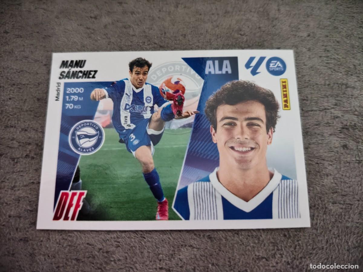 Cromos de f&uacute;tbol: Cromo 10 MANU S&Aacute;NCHEZ D. ALAV&Eacute;S. Colecci&oacute;n LALIGA F&uacute;tbol 2025-2026 PANINI Nuevo