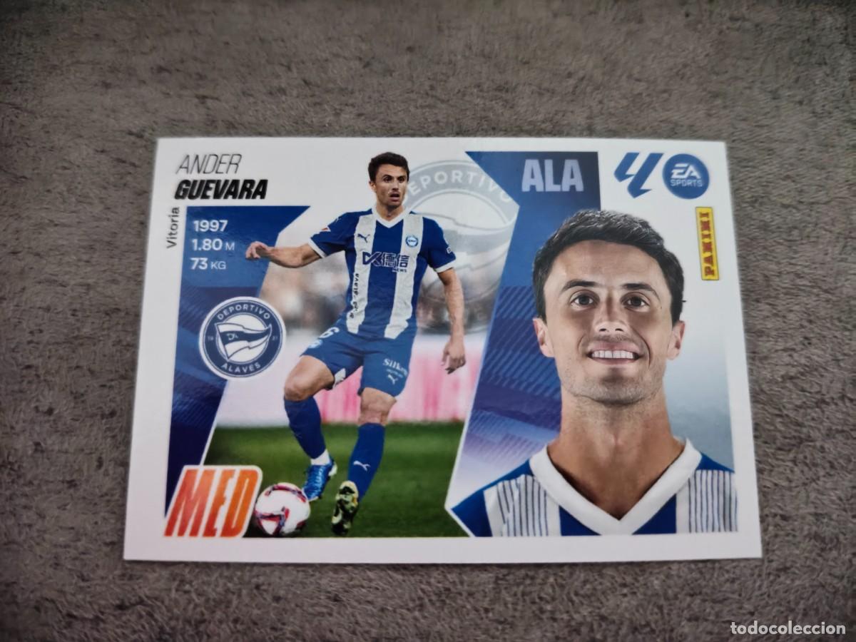 Cromos de f&uacute;tbol: Cromo 11 ANDER GUEVARA D. ALAV&Eacute;S. Colecci&oacute;n LALIGA F&uacute;tbol 2025-2026 PANINI Nuevo